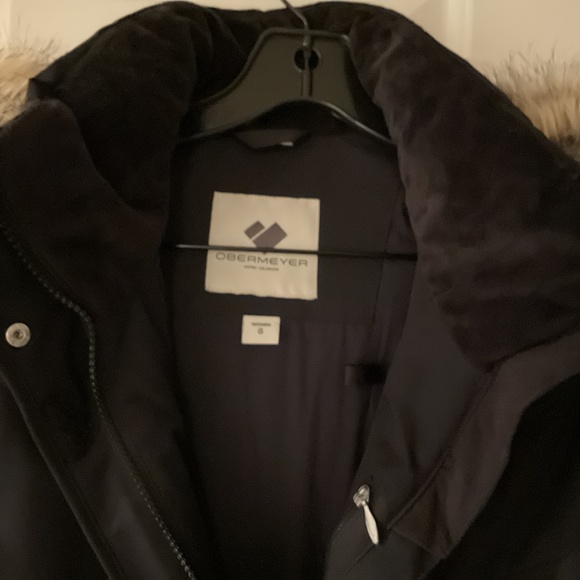 NWT Obermeyer black Ski Jacket - Picture 3 of 4